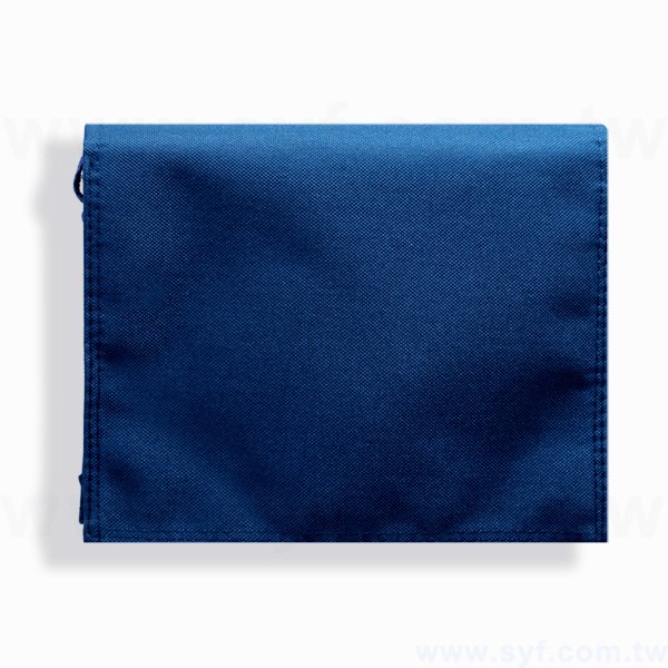防水中書包-20x6單面單色印刷-特多龍材質製作-學校紀念品防水書包推薦